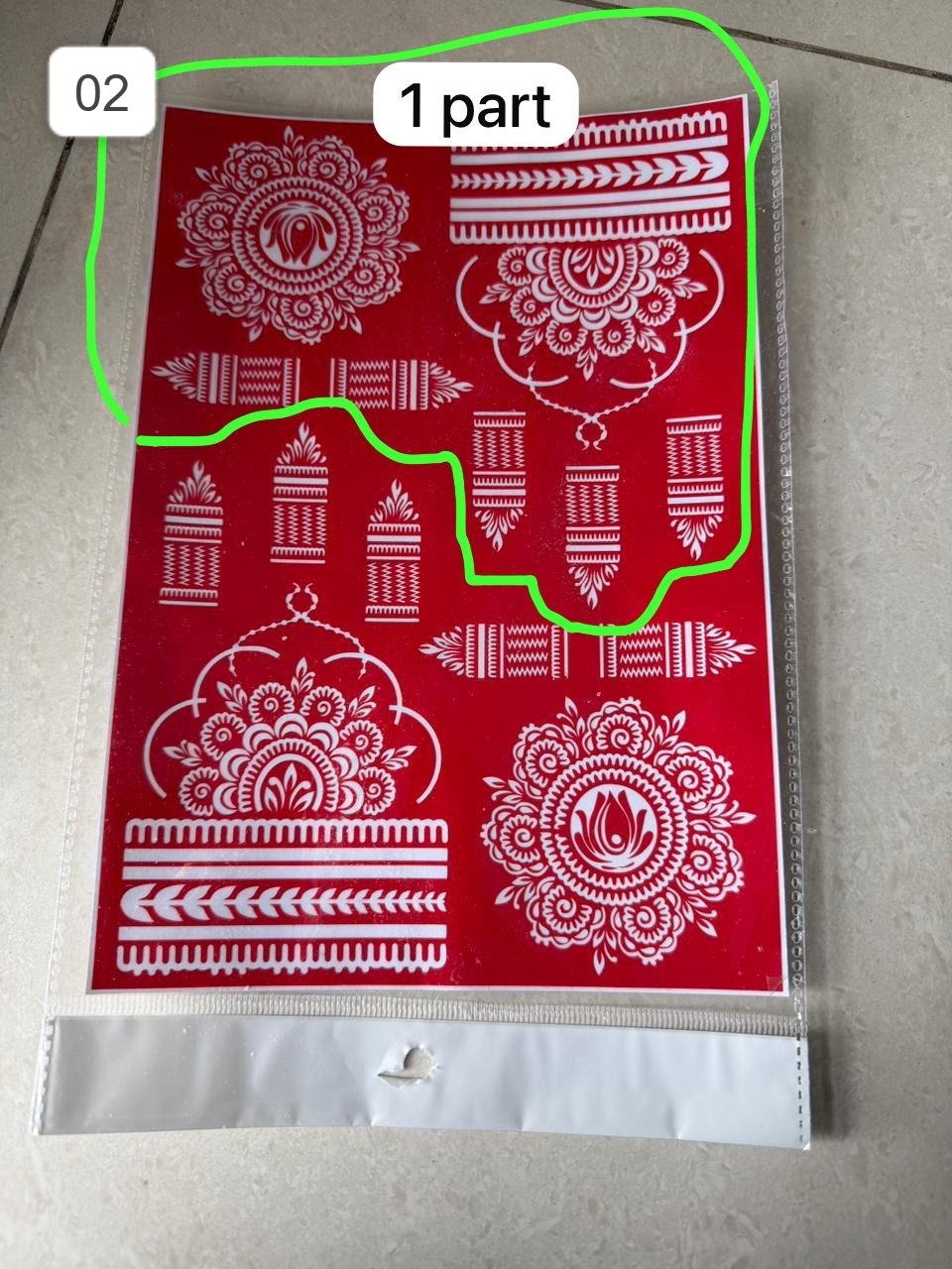 One Part sticker (2)